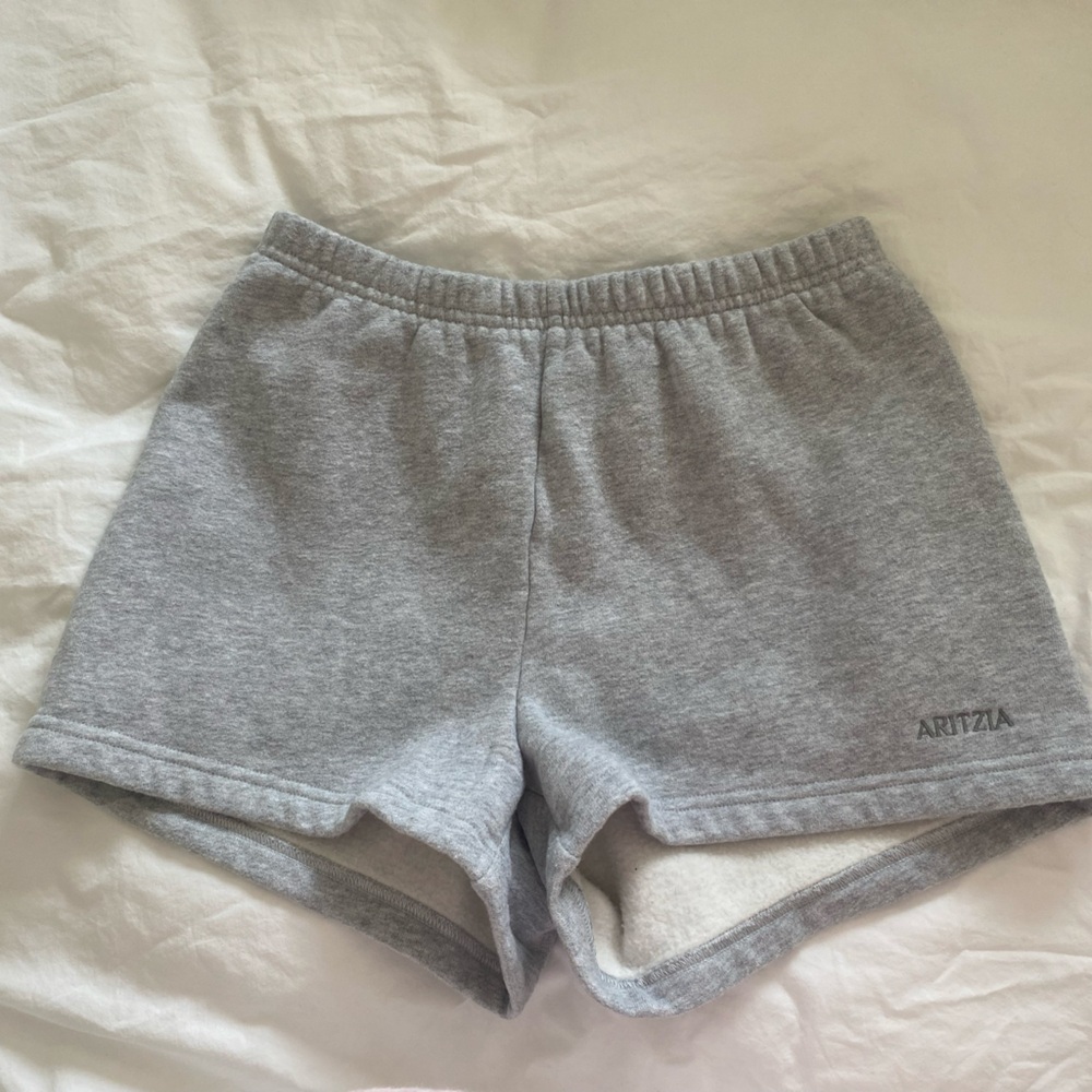 Aritzia Heather Gray Athletic Shorts